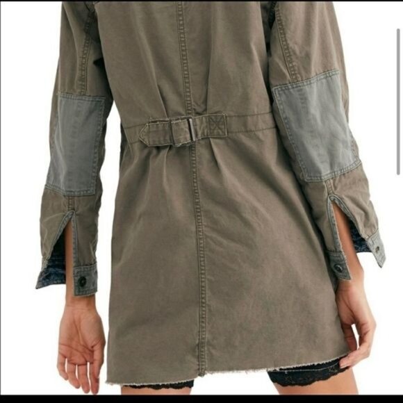 We The Free Apollo Army Patchwork Jacket Size Small - Picture 4 of 14